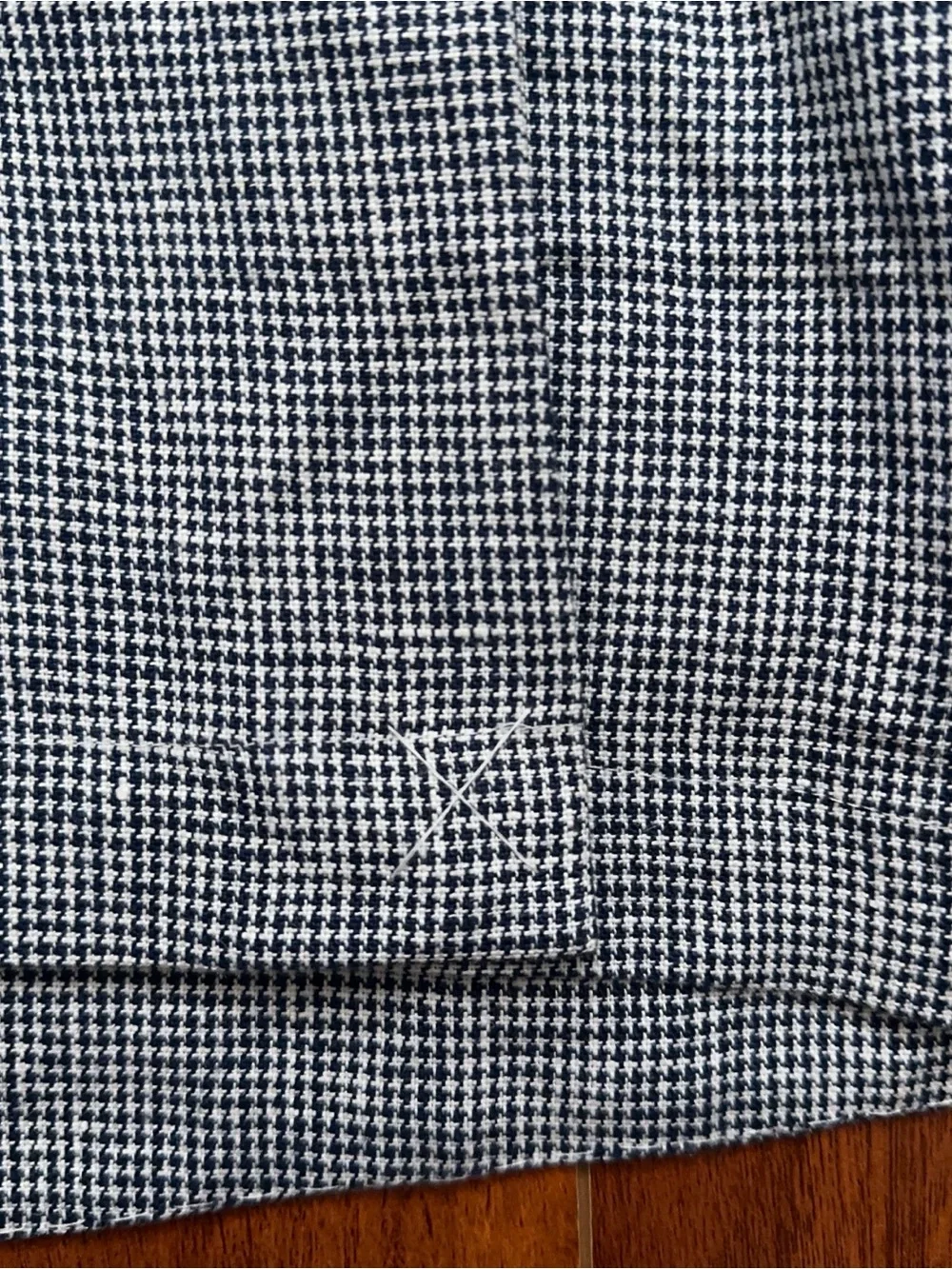 J.Crew Thompson Blazer Jacket Mens 44R Unconstructued Linen Houndstooth Gray NEW
